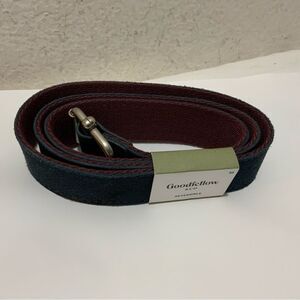 Goodfellow belt suede blue New